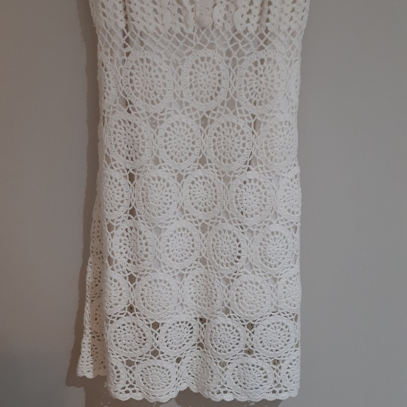 White lace mini dress - Picture 4 of 7